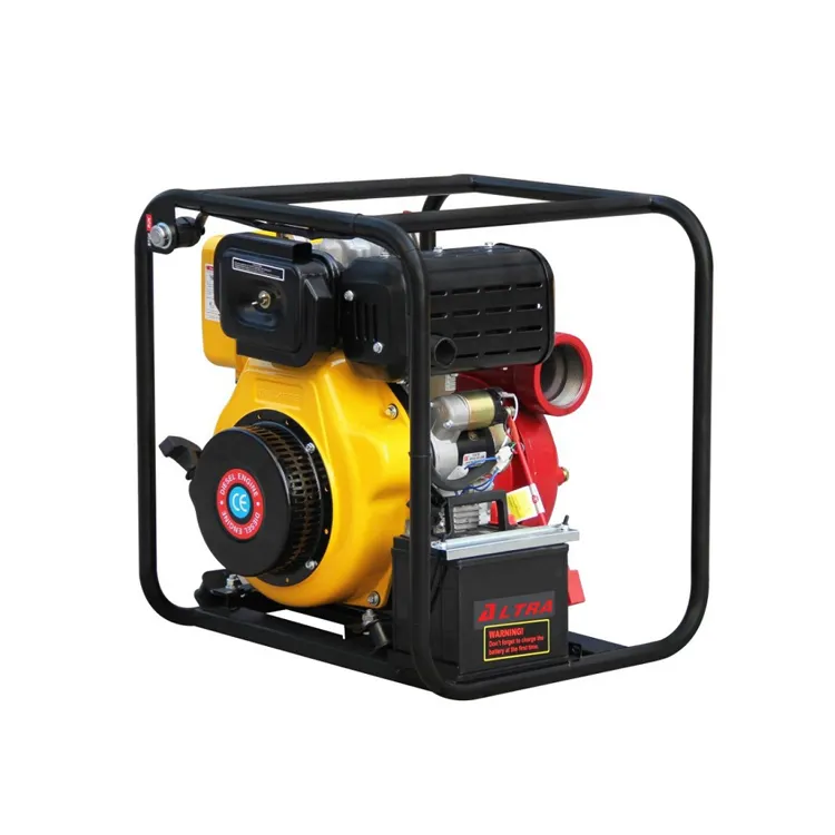 2'' Discharge Connection High Pressure Centrifugal Diesel engine Water Pump for Agricultural Irrigation, Fishery, Fire-fighting