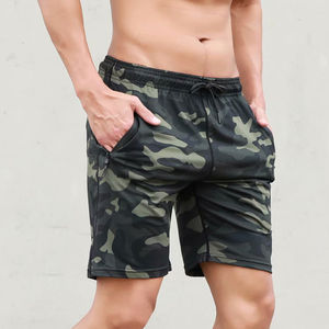 Gran oferta de ropa deportiva transpirable Camo ropa de entrenamiento pantalones cortos poliéster compresión gimnasio Camo pantalones cortos hombres - Product Image 6