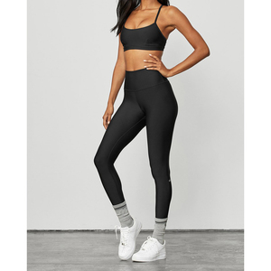 Customize Quality Womens Leggy High-Waist <b>Legging</b> Running Yoga Workout Custom Gym Fitness Wholesales <b>Slim</b> Pants Fitness Wears - Product Image 2