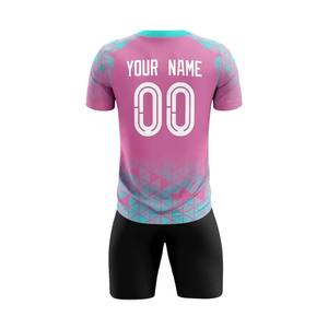 Maillot de football sublimé, kit de vêtements de l'équipe personnalisés, tissu à séchage rapide, tailles OEM pour adultes et jeunes, livraison rapide en usine, fournisseur - Product Image 6