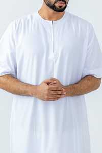 Vêtements islamiques pour hommes OEM, respirants, nouveau design, abaya musulmane, jubba, thobes, thobe avec fonction antistatique - Product Image 2