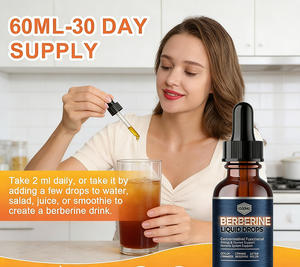 OEM ผลิตภัณฑ์ฉลากส่วนตัว 10 in 1 สารสกัดจากธรรมชาติแบบน้ำ ซีลอนซินนามอน มะขามป้อม บีร์เบอร์รีน ชาเขียว ขมิ้น สำหรับผู้ใหญ่ - Product Image 3