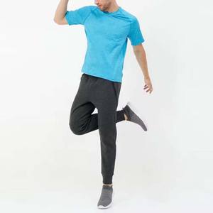 T-shirt Hip Hop à manches courtes pour hommes en gros de haute qualité coton respirant Slim Fit solide Jersey vêtements vêtements 2025 - Product Image 6