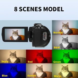 Высокое качество, оптовая продажа, 3,0 дюймов, цифровой зум, hd портативный видеомагнитофон, видеокамера для фотосъемки и видео - Product Image 3