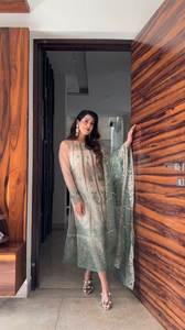 NOUVEAU DESIGNER PARTY WEAR FANCY 4 PIS PAKISTANI SET - Product Image 3