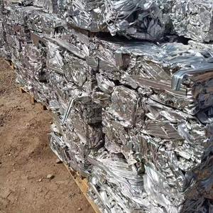 Chatarra de aluminio puro 6063 99.7% Estándar internacional Reciclaje Grado Comprimido a granel Buen precio Venta al por mayor Alta calidad para la venta - Product Image 4