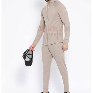 Survêtement décontracté pour homme de qualité personnalisée, en coton 100% respirant et écologique, idéal pour le jogging, vente en gros - Product Image 3