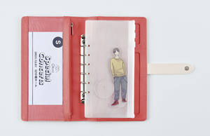 Estuche expositor informal con cierre de botón de PVC Muchu, color rojo, 33*27*12 cm - Product Image 6