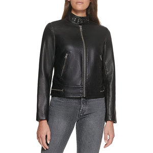 Nueva chaqueta de cuero de moda al por mayor de alta calidad para mujer chaqueta de moda de cuero puro de nuevo diseño transpirable - Product Image 1