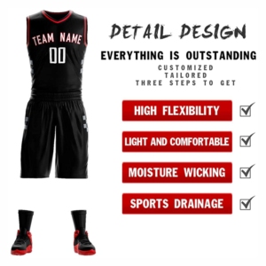 Usine En Gros Hommes Jeunes Basketball Uniformes Nouveau Design Respirant Sportswear-Club Basketball Jersey Équipe Uniformes - Product Image 3