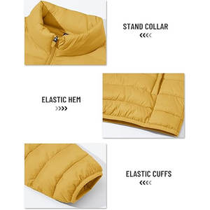 Chaqueta Acolchada Premium OEM para Hombre, Ligera y Plegable, Abrigo de Invierno con Aislamiento Térmico, Tejido Resistente al Agua, Personalizable - Product Image 5