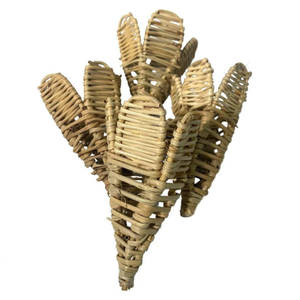 ของเล่นนกแก้วขนาดเล็กของเล่นสำหรับสัตว์เลี้ยงหนูแฮมสเตอร์เคี้ยวหวายของเล่นสำหรับนกทำจากเวียดนาม - Product Image 5