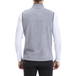 Outdoor Ready <b>Fleece</b> <b>Vests</b> For <b>Men</b> With Custom Branding Logo Embroidery Tag Label Printing And Personalization Options - Product Image 2