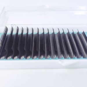 Extensions de cils multicolores de 0.15mm d'épaisseur rouge vert violet marron blanc jaune rose cils colorés - Product Image 3