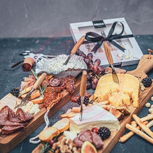 Ensemble de 4 pièces de couteaux à fromage \ ensemble de couteaux à fromage de cuisine avec logo personnalisé de qualité supérieure avec manche en bois - Product Image 4