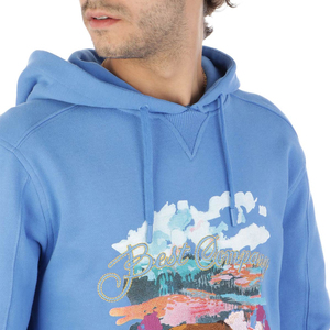 Nouvelle Arrivée 2026 – Sweat à Capuche Homme Personnalisé Brodé, Manches Classiques, Technique Puff, Motif Uni, en Polaire Polyester Coton - Product Image 4
