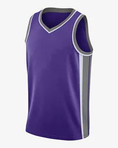 Wholesale Pakistan Made Premium Top Quality Basketball Uniforms V neck Short Sleeves Jersey For Sale