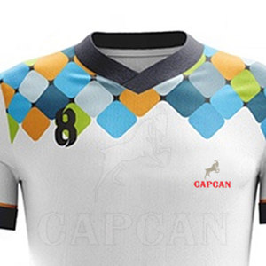 2024 poids léger personnalisé nom d'équipe imprimé vêtements uniformes de football pour hommes vêtements de sport avec marque privée - Product Image 4