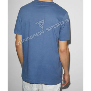 Camiseta de gran tamaño de tela de Jersey de algodón 100% de alta calidad para hombre, cuello redondo con impresión Digital personalizada, Etiqueta interior para el cuello - Product Image 6