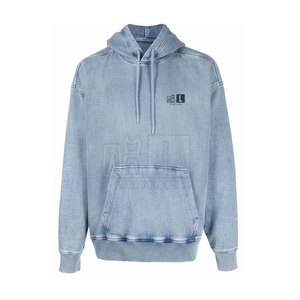 Nouvelle mode de sweats à capuche délavés à l'acide en coton mélangé pour hommes - Product Image 1