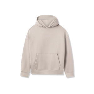 เสื้อฮู้ดแบบสวมหัวเทอร์รี่สำหรับผู้ชายผ้าคอตตอนผสมดีไซน์ใหม่ล่าสุดใส่สบายโลโก้ออกแบบได้ตามที่ต้องการ - Product Image 1