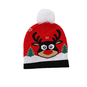 Nouvel An Décorations Chapeau De Noël Bonnet Tricoté Chapeaux De Noël À La Main Premium En Gros Nouvel An Populaire De Haute Qualité - Product Image 1