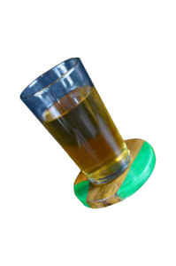 Madera de Caoba Maciza, Duradera y Ecológica, para Juego de Gafas y Botellas, Diseño Moderno, Resistente al Calor y Ajustable - Product Image 2