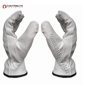 Gant de conducteur en cuir de chèvre personnalisé style uni confortable avec dos fendu de vache pour le cyclisme quotidien décontracté fête paysage de plage - Product Image 3