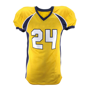 Uniforme de Fútbol Americano de Última Moda - Diseño Transpirable de Poliéster/Algodón, Anti-UV, Secado Rápido, Antibacteriano, Alta Calidad - Product Image 2