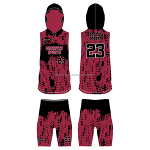 Uniformes de football américain 7v7 personnalisés, uniformes de compression pour jeunes, uniformes sans manches 7V7, coupe ajustée - Product Image 3