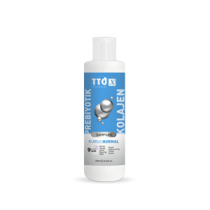 TTO-X Prebiotic & Collagen Moisturizing Nourishing Shine Enhancing Hair Strengthening <b>Shampoo</b> for Dry Normal Hair Unisex 250 ml - Product Image 1