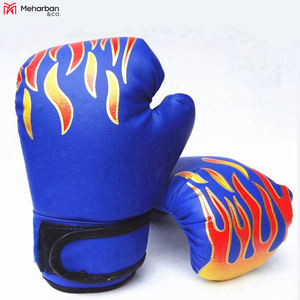 ถุงมือชกมวยสำหรับผู้ใหญ่ถุงมือหนังแท้สำหรับมืออาชีพพิมพ์โลโก้ได้ตามต้องการ - Product Image 5