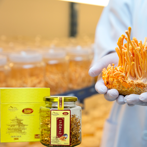 Suministro de fábrica de hongos liofilizados Cordyceps Militaris de 25g en embalaje de botella para apoyo inmunológico y bienestar - Product Image 5