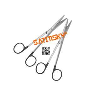 Tijeras de disección GORNEY 12,5 CM Instrumentos de microcirugía Acero inoxidable Fabricado con AISI 420 de fuente confiable - Product Image 2
