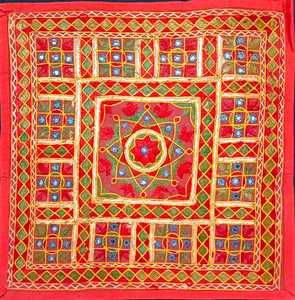 Luxury 16x16 Inches Cotton <b>Pillow</b> <b>Case</b> Floral Embroidery Disposable Home Decorative Cushion Cover for Sofa Washable Festive - Product Image 3