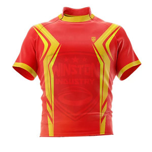 Uniforme de rugby à séchage rapide Uniforme de rugby de haute qualité Conception de logo personnalisé Vêtements de sport Uniforme de rugby - Product Image 4