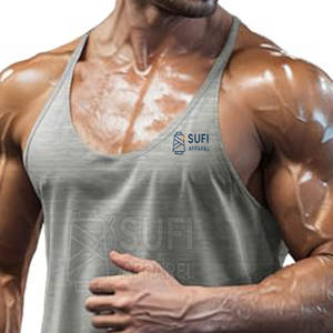 Chaleco de Punto Casual para Hombre a Bajo Precio, Ropa de Verano de Alta Calidad, Transpirable, de Secado Rápido, 100% Algodón - Product Image 5