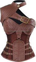 Corset en cuir pour femme de qualité supérieure, grande taille, respirant, épais, amincissant, bustier, design frontal personnalisé pour adulte