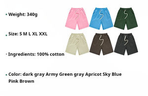 High Quality Heavy-duty Washed Side Slit Breathable Spring and Summer <strong>Shorts</strong> for Children - Product Image 5