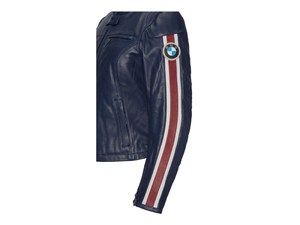 Bm Schwabing Femme Motorrad Classique Roadster Heritage/Urban Premium Cuir de vachette Moto Street Riding Jacket/Chaqueta CE - Product Image 2