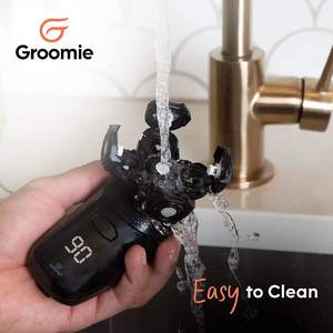 Rasoir Électrique Rechargeable pour Hommes et Femmes, Lames Rotatives, Étanche IPX7, Utilisation Humide/Sèche, Tondeuse Corporelle, Nez, Oreilles, Tête Chauve, Tondeuse à Cheveux - Product Image 3