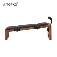 TOPKO Chaise de fitness assise, banc d'entraînement multifonctionnel pour l'abdomen, chaise d'exercice pour les muscles abdominaux