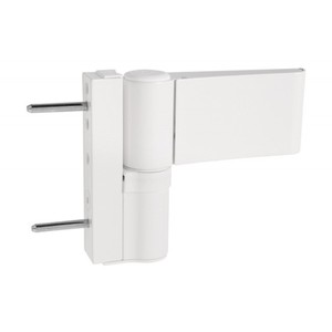 Charnière PVC Wala AXL 2 Ailes Réglables (K-2410456X), Hauteur de feuillure 24mm, Blanc - Product Image 1