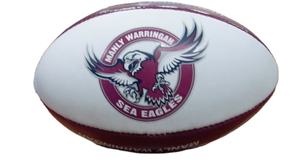 Ballon de rugby d'entraînement taille 5 personnalisé, impression de logo couleur sur mesure, caoutchouc durable PU/PVC/TPU, poignée pour écoles, clubs, débutants, entraînement - Product Image 4