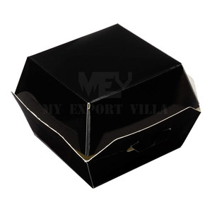 Custom Printed Design Burger Box For Online Sale High Quality Manufacturers Burger Box