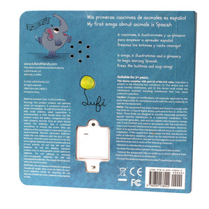 Sonore de ferme le meilleur avec son livre sonore de zoo à sons réalistes, sonore dans les livres, bouton tactile, son, musique, livre vocal, personnalisable pour enfants - Product Image 5