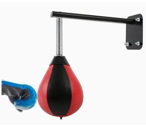 Nuevo diseño de boxeo, gimnasio, entrenamiento, bolas de velocidad, pelota de perforación de cuero para entrenamiento, precio bajo, bolas de velocidad de la mejor calidad - Product Image 1