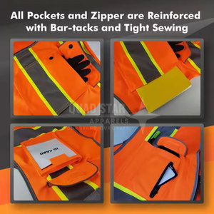 เสื้อกั๊กนิรภัยคุณภาพดีขายดีที่สุด สวมใส่สบาย น้ำหนักเบา ราคาขายส่ง ผลิตในปากีสถาน - Product Image 4