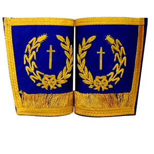 ถุงมือหนังปักลายสำหรับงานฝีมือระดับแกรนด์สำหรับ2025พร้อมป้ายเย็บติด - Product Image 3