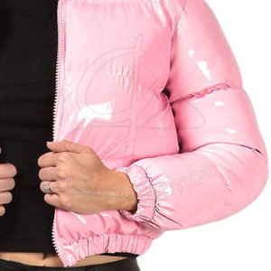 Chaquetas acolchadas de invierno largas ajustadas Color personalizado Top corto de alta calidad Chaquetas de mujer hechas en Pakistán - Product Image 6